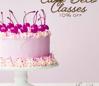 10% off all cake decorating classes at Le Dolci this October