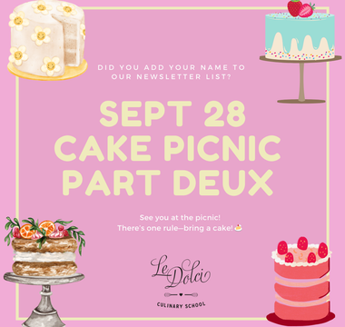 Cake Picnic Part Deux is here!