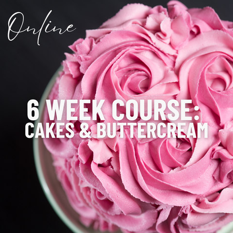 Learn Cake Decorating & Buttercream Fundamentals on your schedule!