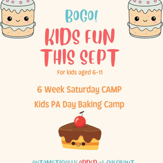 Buy One, Get One 50% off on Kids Baking this Autumn in Toronto