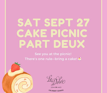 Cake Picnic Sat Sept 27