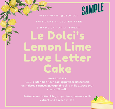 FAQs for Toronto's Cake Picnic & Social FAQS