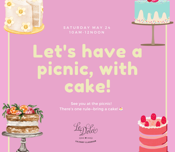 🎉Cake Picnic is SOLD OUT! 🎂🧺 (add your name to the waitlist here)