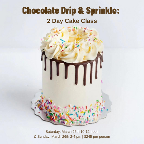 Perfect Your Chocolate Drip (and snack on sprinkles)