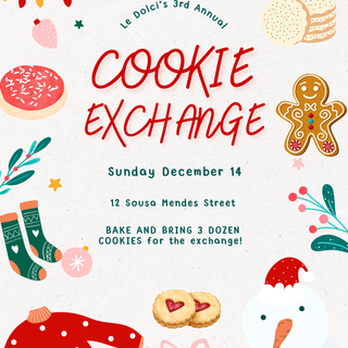 🍪 Join Us for Le Dolci’s Annual Holiday Cookie Exchange!