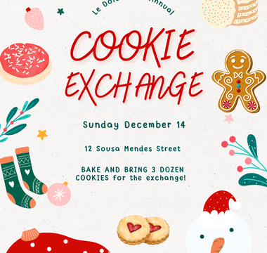 🍪 Join Us for Le Dolci’s Annual Holiday Cookie Exchange!