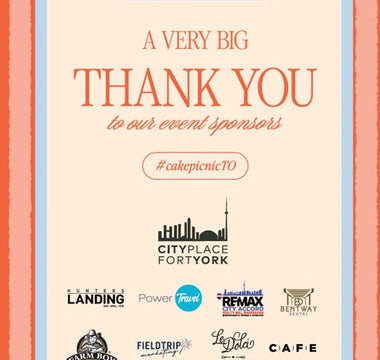 Thank you for being part of our second CAKE PICNIC in Toronto
