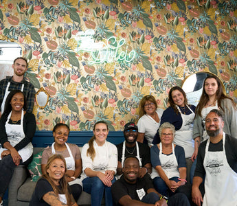 Check out the Corporate Team Building fun we had in the kitchen last week