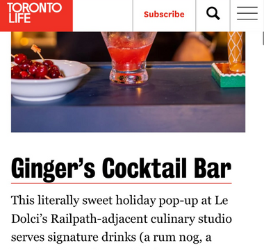 Ginger's Cocktail Bar