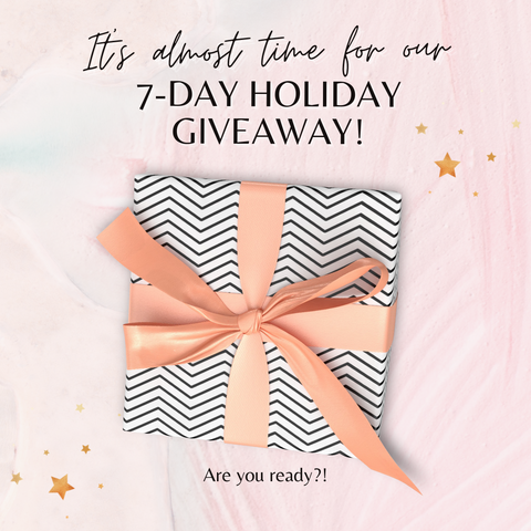 Our Instagram is LIVE and so is our GIVEAWAY!