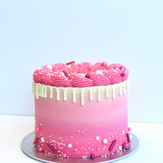 CAKE DECORATING - Perfect Pink Ombre Virtual Class