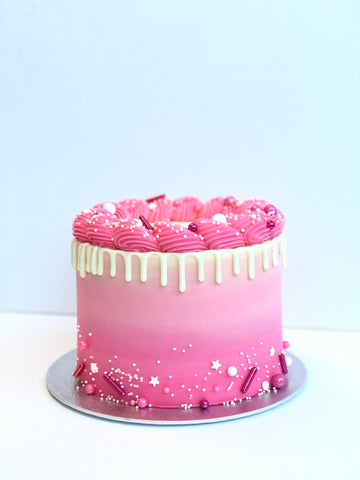 CAKE DECORATING - Perfect Pink Ombre Virtual Class