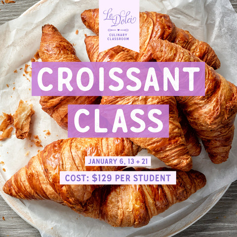 🥐✨ Are  you ready to Unleash your inner pastry chef at our Croissant Class?