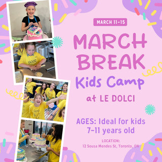 March Break Baking Camp Recipes