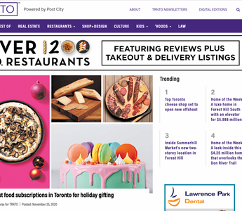 TRNTO. The best food subscriptions in Toronto for holiday gifting