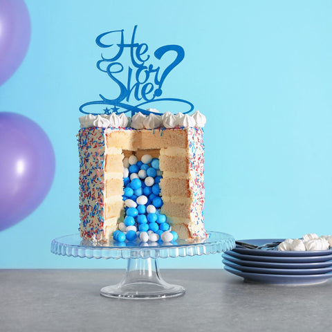 How to Make a Gender Reveal Cake