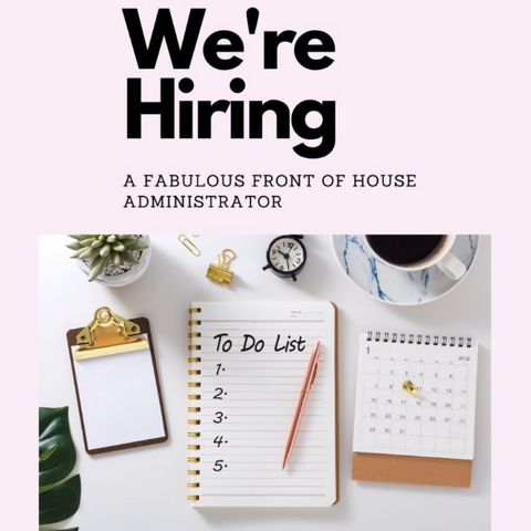 Front of House Administrative Assistant