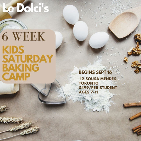 SATURDAY MORNINGS JUST GOT BETTER in Toronto! Baking Bootcamp for Kids is BACK!