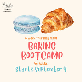 Adult Baking Bootcamp is back this September! 🍂🥐🍰