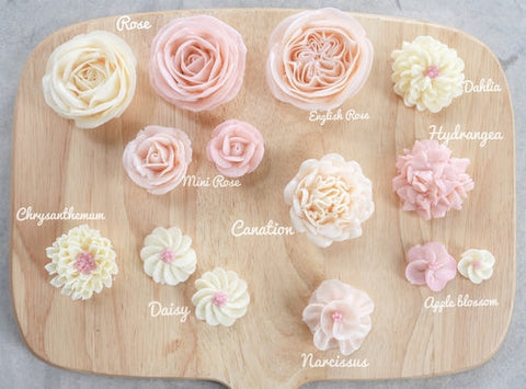 Buttercream Flower Cupcake Class - Prep + Technique