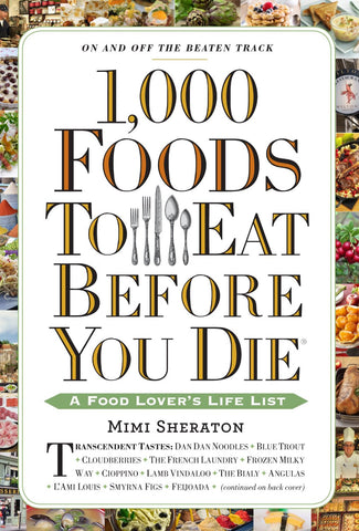 WIN 1,000 FOODS TO EAT BEFORE YOU DIE