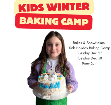 Toronto's BEST Holiday Baking Camp for kids in December