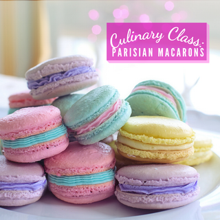 April Culinary Classes Spotlight:  DATE NIGHT: PARISIAN MACARONS