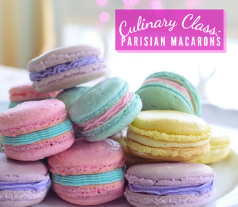 April Culinary Classes Spotlight:  DATE NIGHT: PARISIAN MACARONS