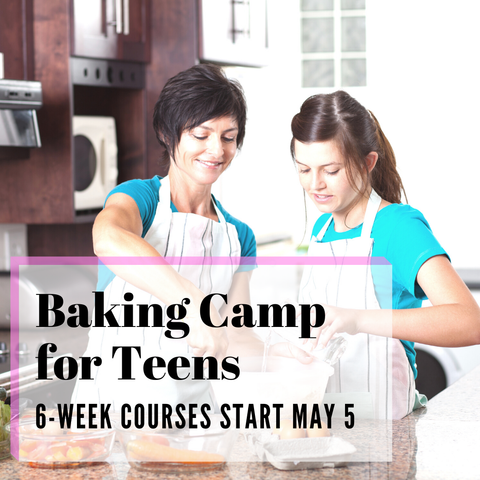 NEW: Baking Camp for Teens
