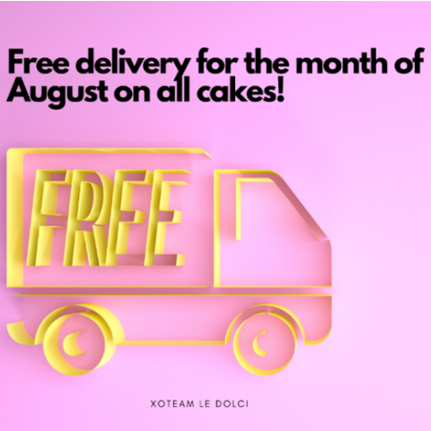 FREE August Delivery
