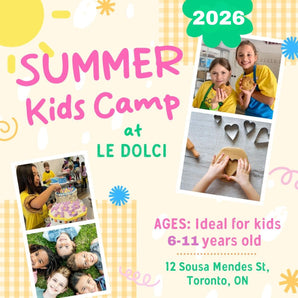2026 Summer Baking Camp for Kids - 5 DAY CAMP