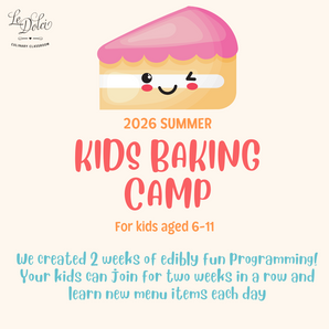 2026 Summer Baking Camp for Kids - 5 DAY CAMP
