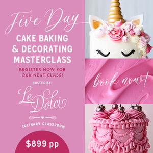 Five Day Cake Baking & Decorating Masterclass