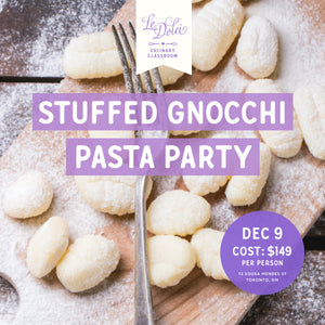PASTA - Date Night: Stuffed Gnocchi Pasta Party