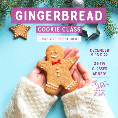 COOKIES - Gingerbread Cookie Class