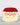 Santa cake decorated with vanilla buttercream, a fluffy piped beard, moustache, and red hat at a holiday cake decorating class in Toronto.