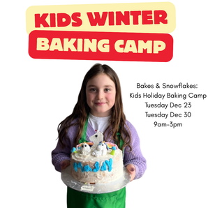 Bakes & Snowflakes: Kids Holiday Baking Camp (2 dates in Dec!)