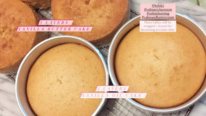 2023:MAY 3 - JUN 14 LE DOLCI'S 6 WEEK CAKES AND BUTTERCREAM COURSE